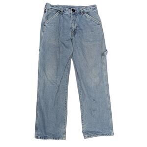 Vintage Crossfire Flannel Lined Carpenter Jeans | Men's 32x30